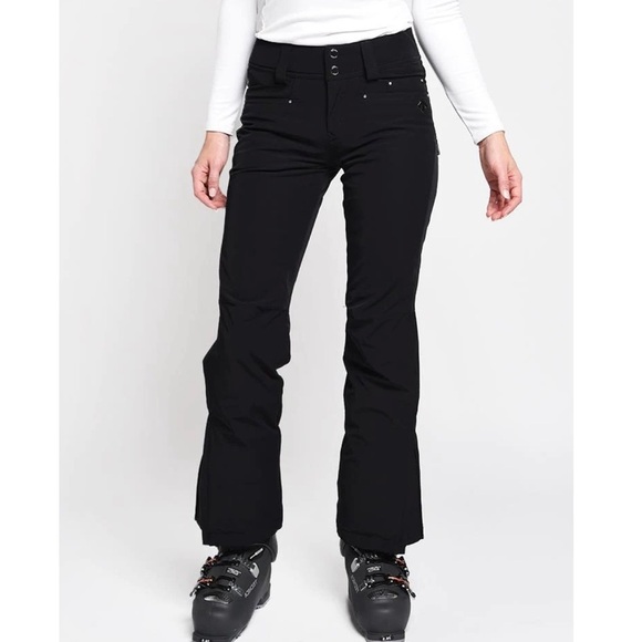 Descente Pants - Descente Selene black insulated ski pants size XL